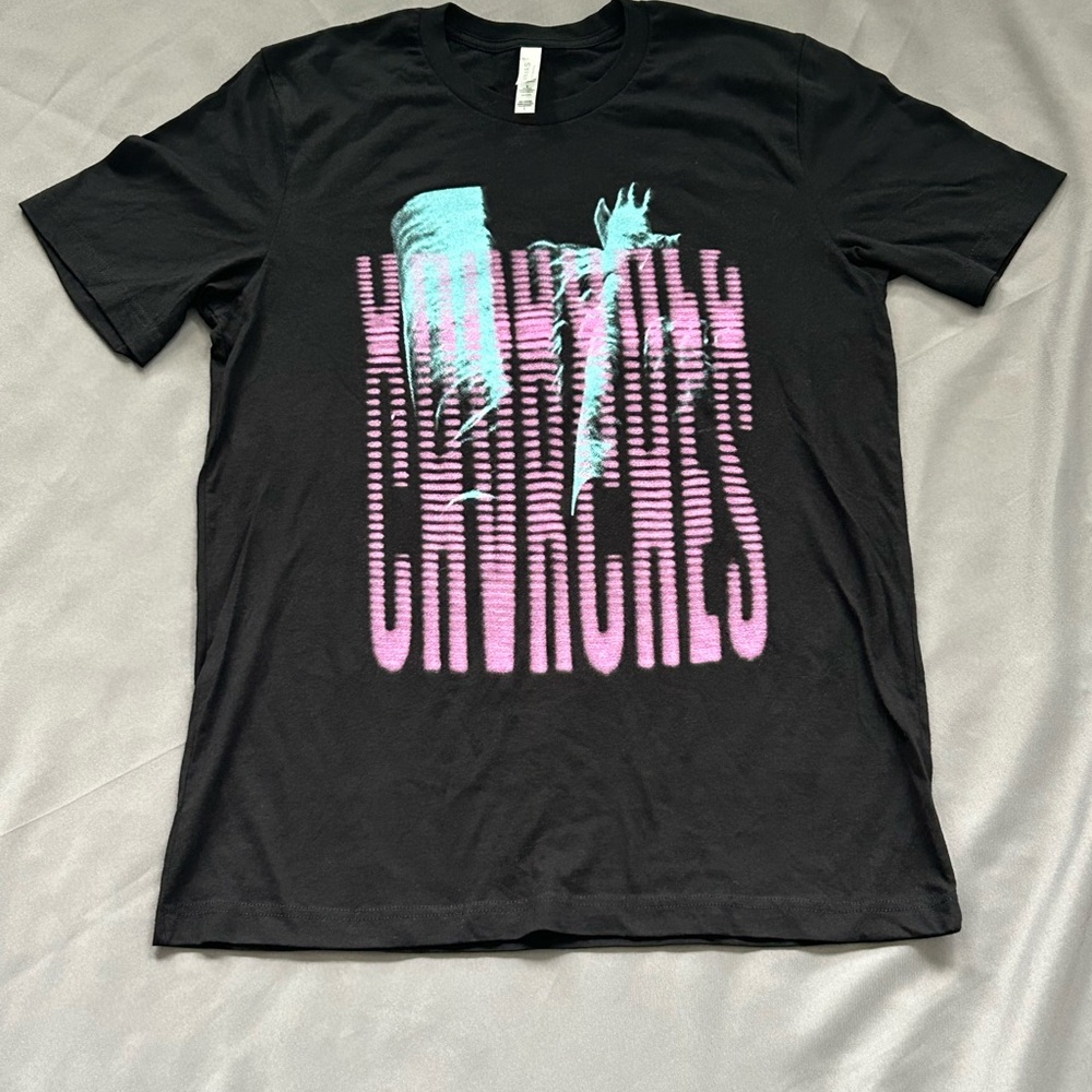 Black Graphic Women's Top